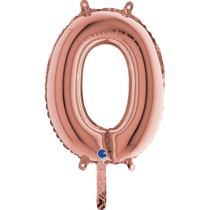 14" Rose Gold Air Fill Number 0